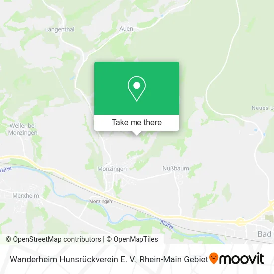 Карта Wanderheim Hunsrückverein E. V.
