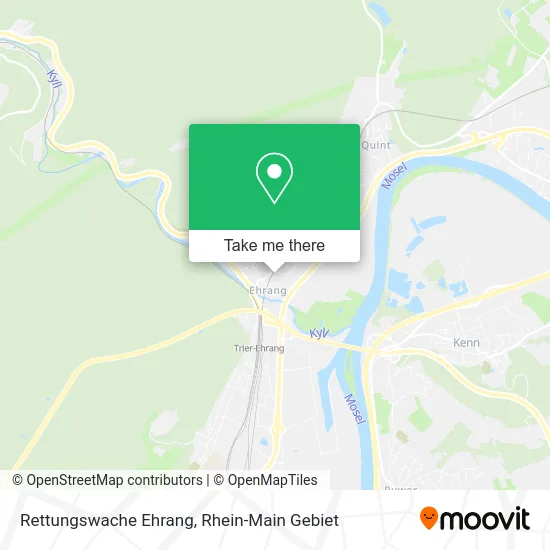 Карта Rettungswache Ehrang