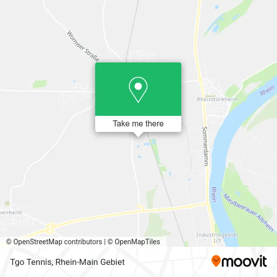 Карта Tgo Tennis