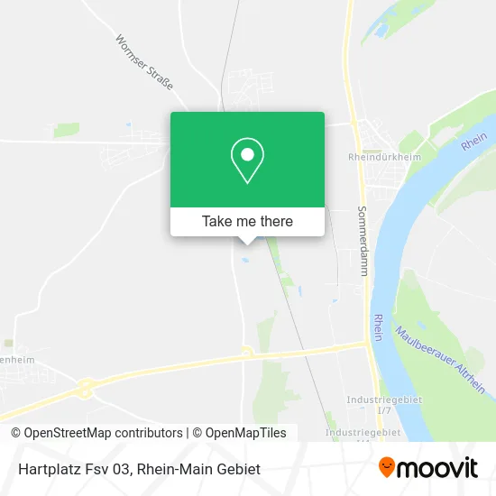 Карта Hartplatz Fsv 03