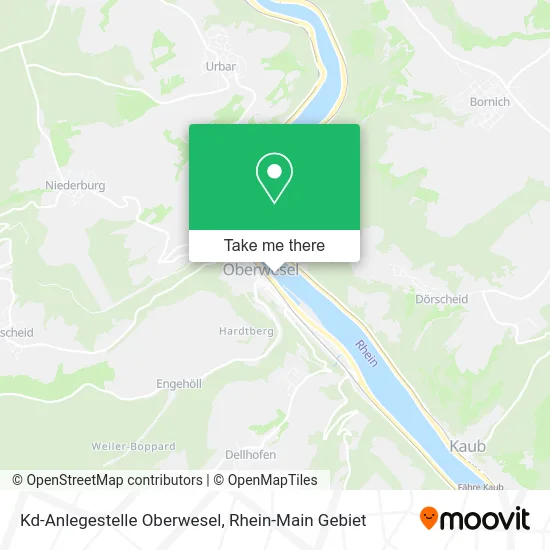 Карта Kd-Anlegestelle Oberwesel