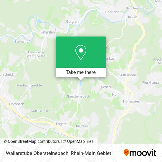 Карта Wallerstube Obersteinebach