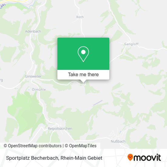 Карта Sportplatz Becherbach
