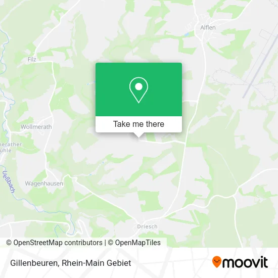 Карта Gillenbeuren