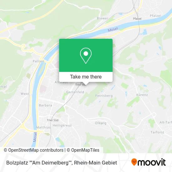 Карта Bolzplatz ""Am Deimelberg""