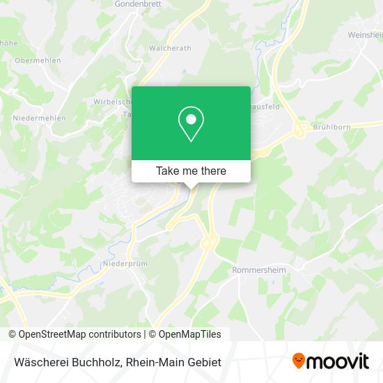 Карта Wäscherei Buchholz