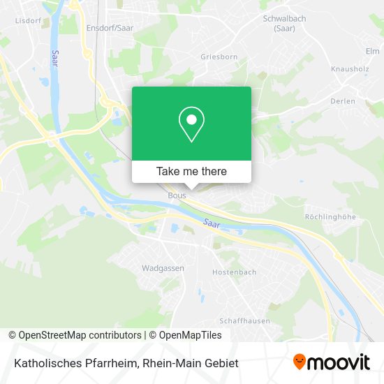 Карта Katholisches Pfarrheim