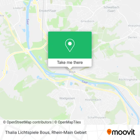 Карта Thalia Lichtspiele Bous