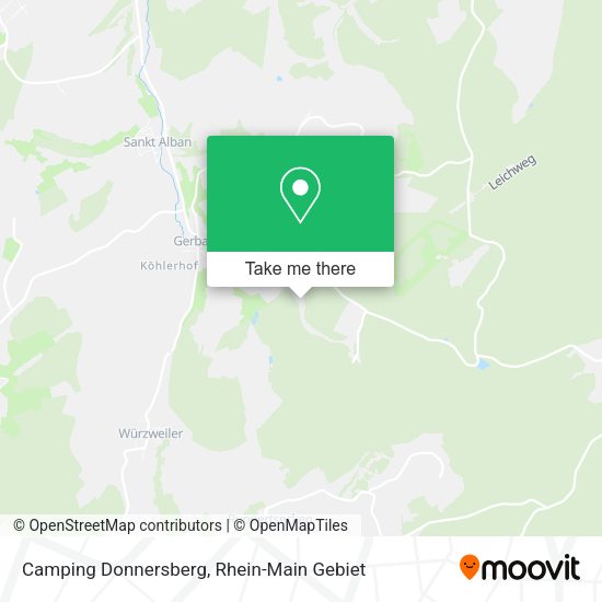 Карта Camping Donnersberg