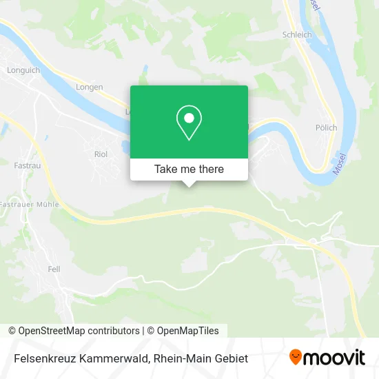 Карта Felsenkreuz Kammerwald