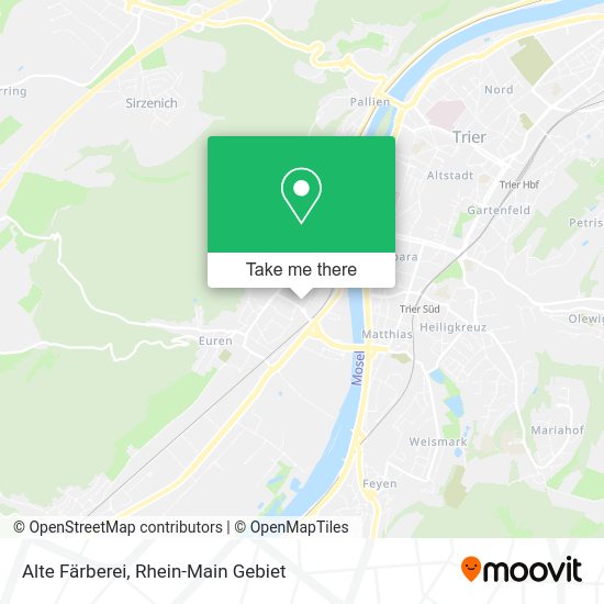 Карта Alte Färberei