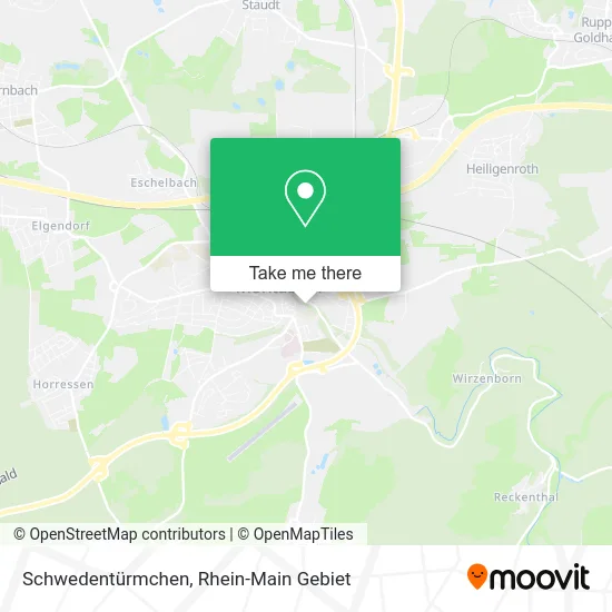 Карта Schwedentürmchen