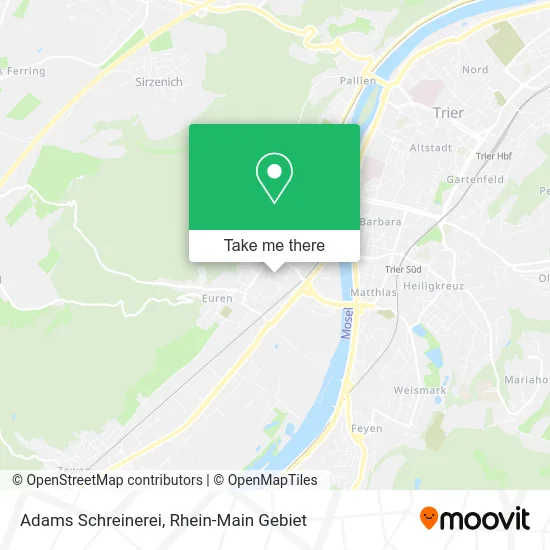 Карта Adams Schreinerei