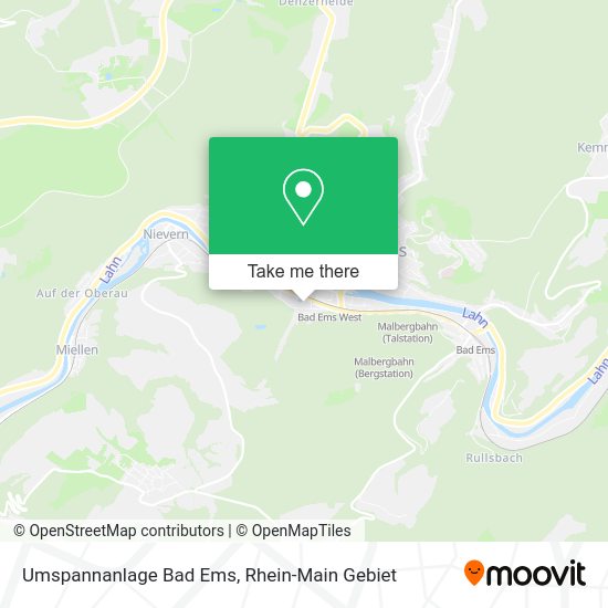 Карта Umspannanlage Bad Ems
