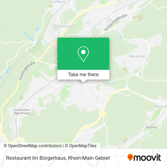 Карта Restaurant Im Bürgerhaus