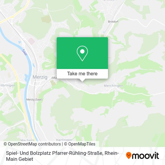 Карта Spiel- Und Bolzplatz Pfarrer-Rühling-Straße