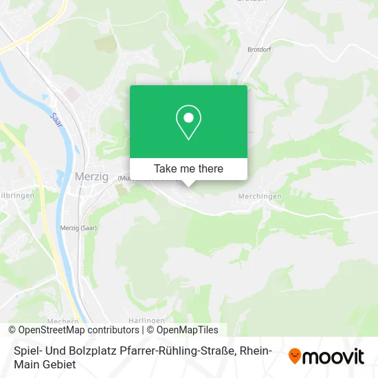 Карта Spiel- Und Bolzplatz Pfarrer-Rühling-Straße