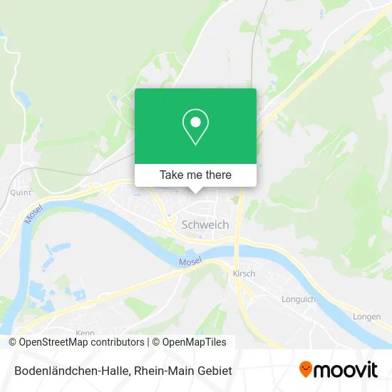 Карта Bodenländchen-Halle