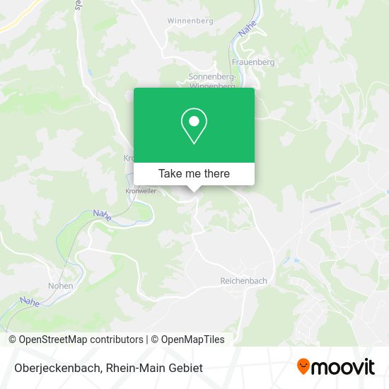 Карта Oberjeckenbach