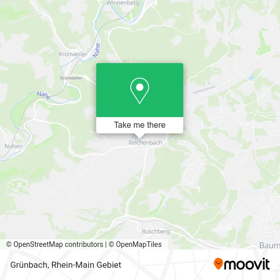Карта Grünbach