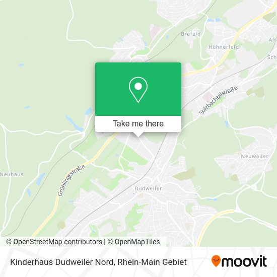 Карта Kinderhaus Dudweiler Nord