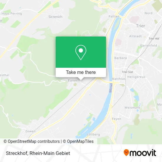 Карта Streckhof