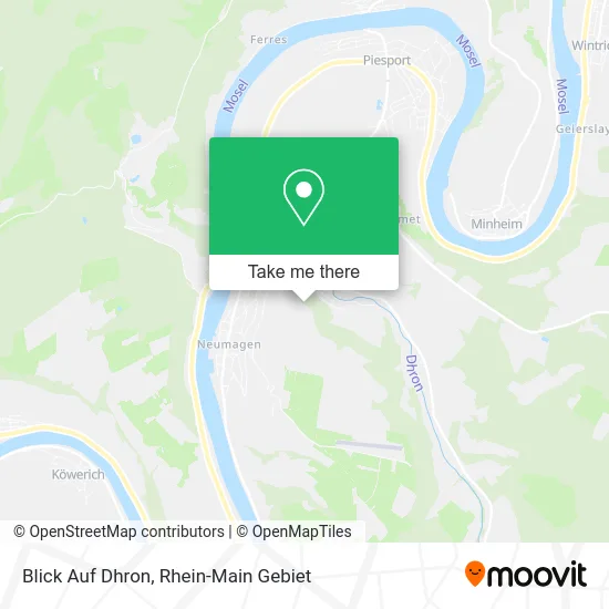 Карта Blick Auf Dhron