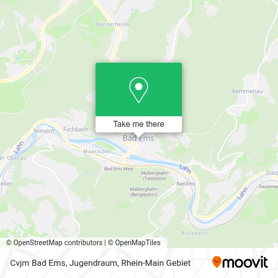 Карта Cvjm Bad Ems, Jugendraum