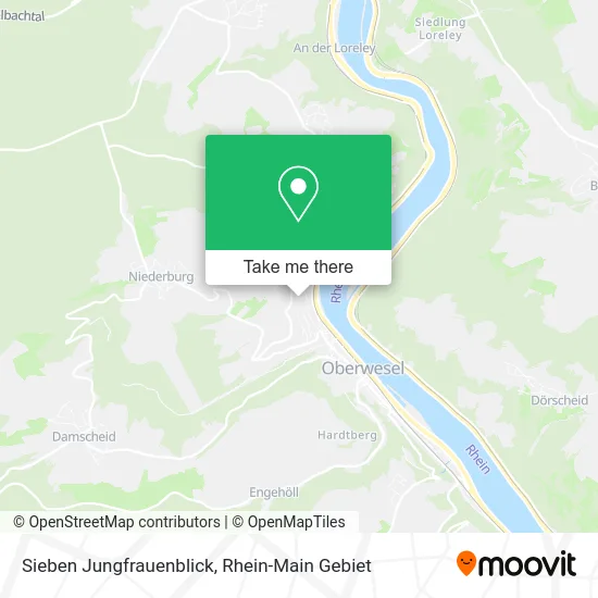 Карта Sieben Jungfrauenblick