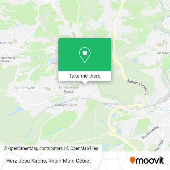 Herz-Jesu-Kirche map