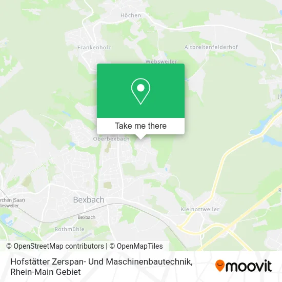 Карта Hofstätter Zerspan- Und Maschinenbautechnik