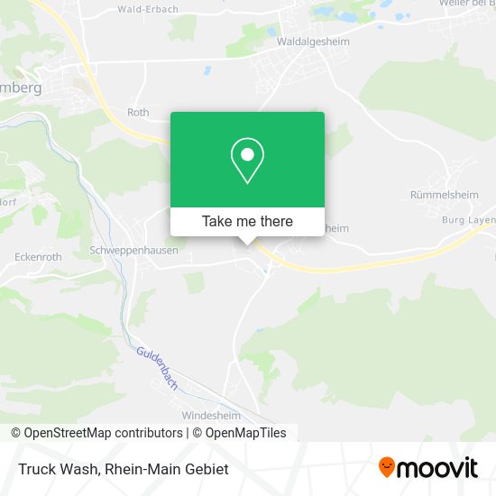 Карта Truck Wash