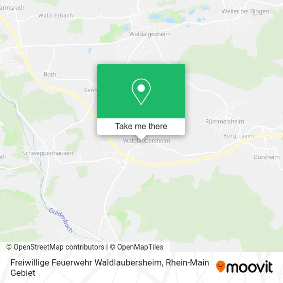 Карта Freiwillige Feuerwehr Waldlaubersheim