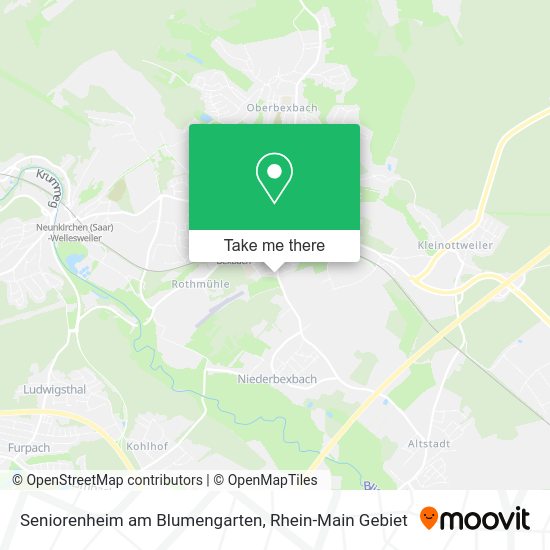 Карта Seniorenheim am Blumengarten