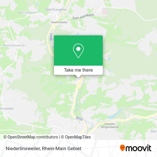 Карта Niederlinxweiler