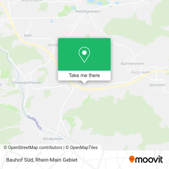 Карта Bauhof Süd