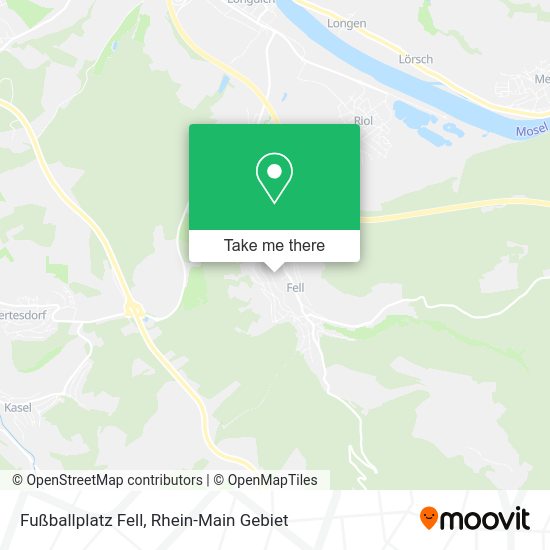 Карта Fußballplatz Fell