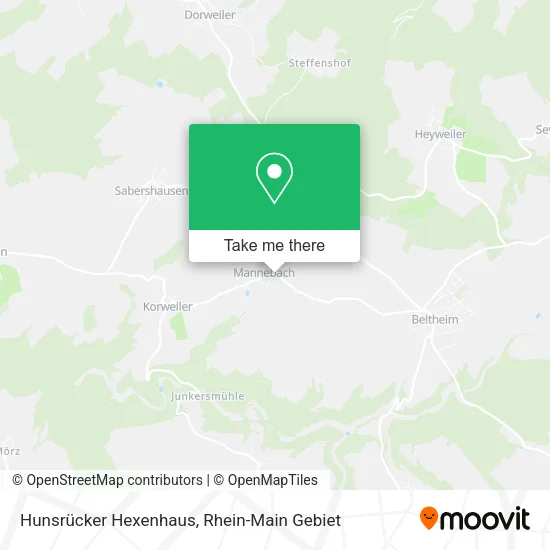 Карта Hunsrücker Hexenhaus