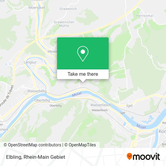 Карта Elbling
