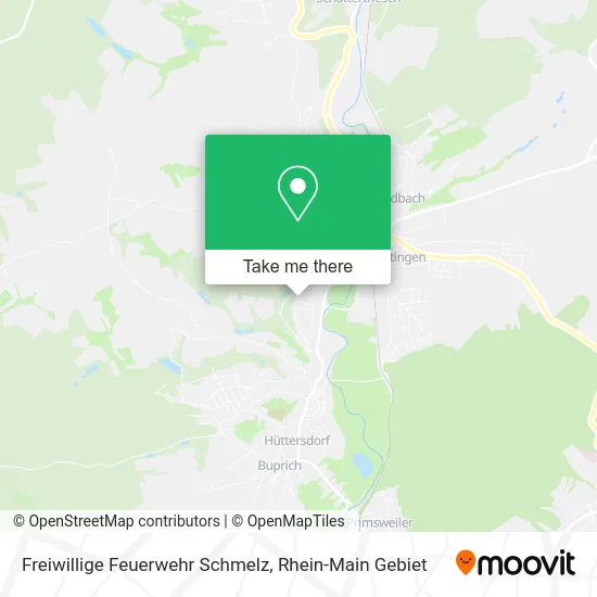 Карта Freiwillige Feuerwehr Schmelz