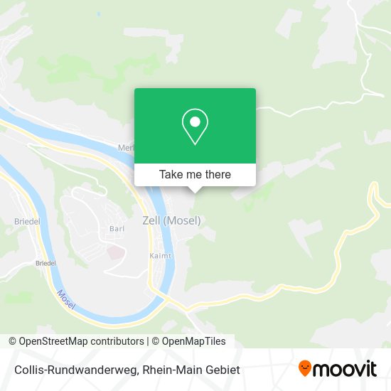 Карта Collis-Rundwanderweg