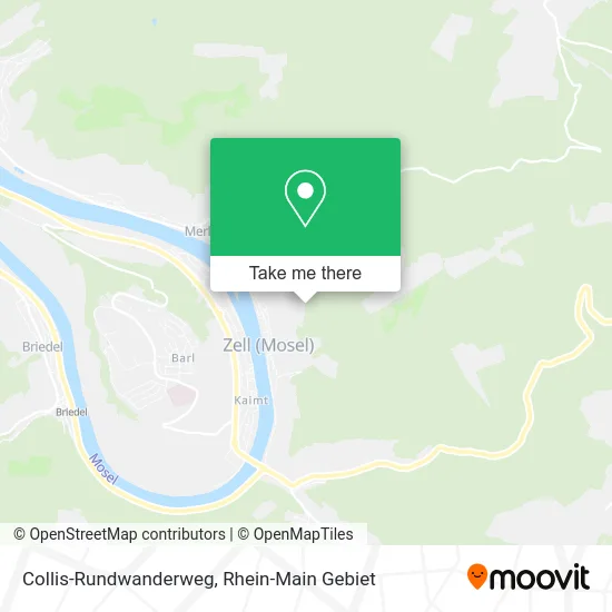 Карта Collis-Rundwanderweg