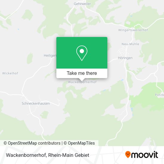 Карта Wackenbornerhof