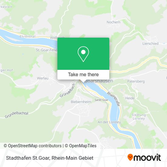 Карта Stadthafen St.Goar