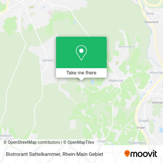 Карта Bistrorant Sattelkammer