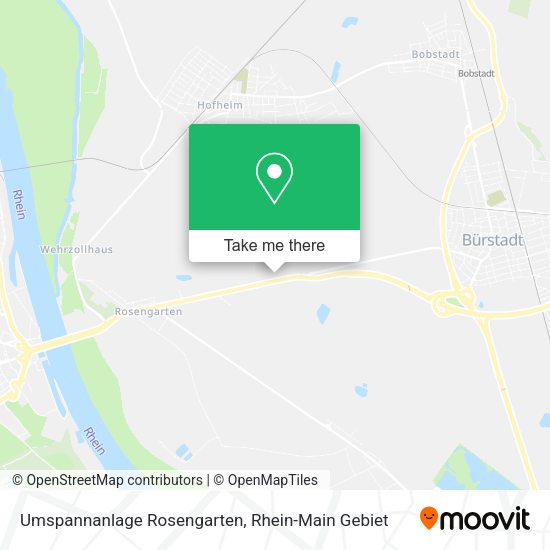 Карта Umspannanlage Rosengarten