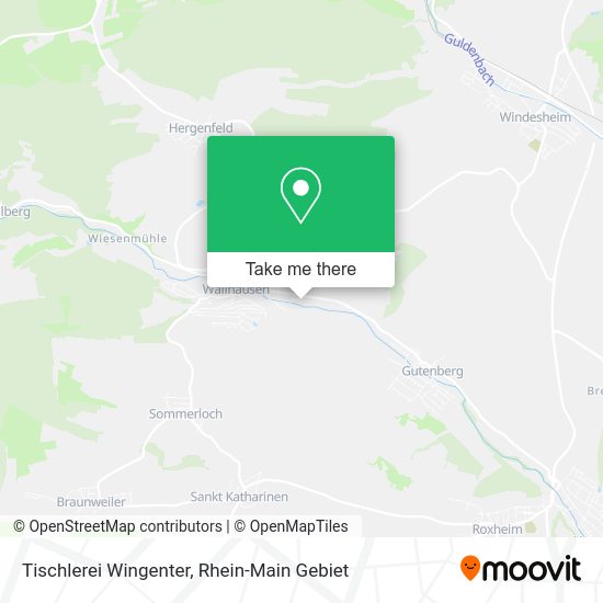 Карта Tischlerei Wingenter