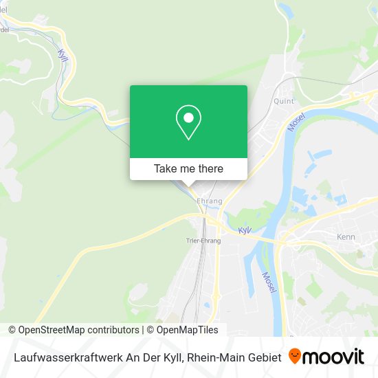 Карта Laufwasserkraftwerk An Der Kyll