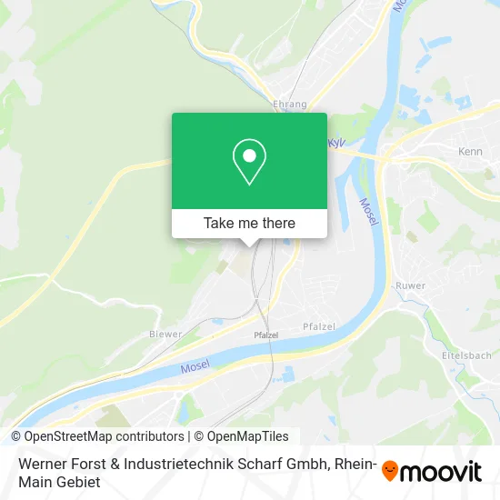 Карта Werner Forst & Industrietechnik Scharf Gmbh
