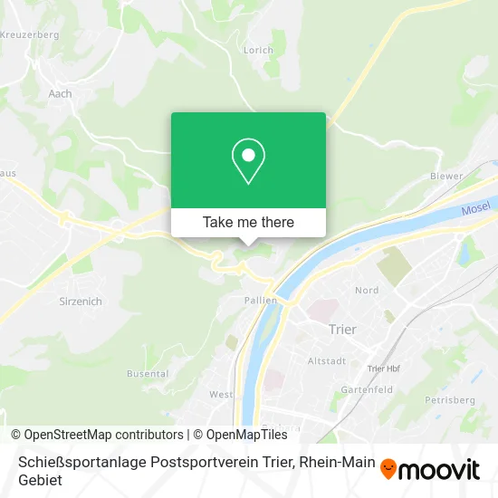 Карта Schießsportanlage Postsportverein Trier